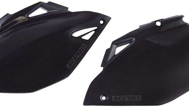 Acerbis zijnummerborden Zwart Yamaha YZ 250F/450F 06-09