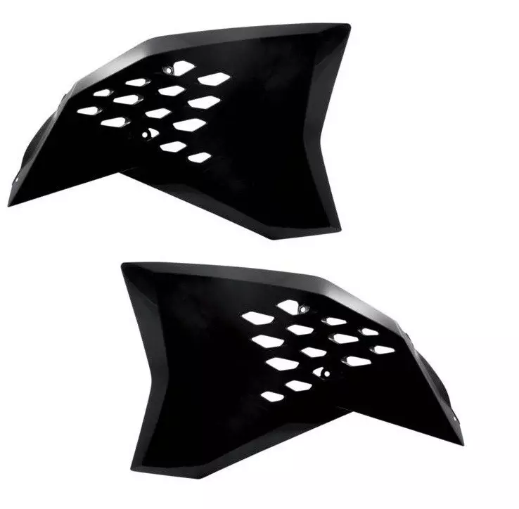 Acerbis radiator kappen Zwart KTM SX/SX-F 125-450 2007-2010 & EXC/EXC-F 125-450 2008-2011