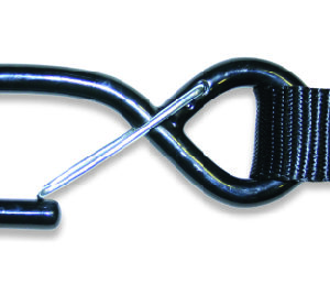 Acerbis spanbanden zwart 35mm with loop