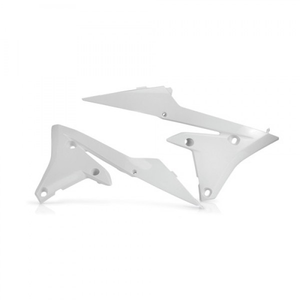 Acerbis radiator kappen Wit Yamaha YZ 250F 14-18 & YZ 450F 14-17 & WR 250F 15-19 & WR 450F 15-17