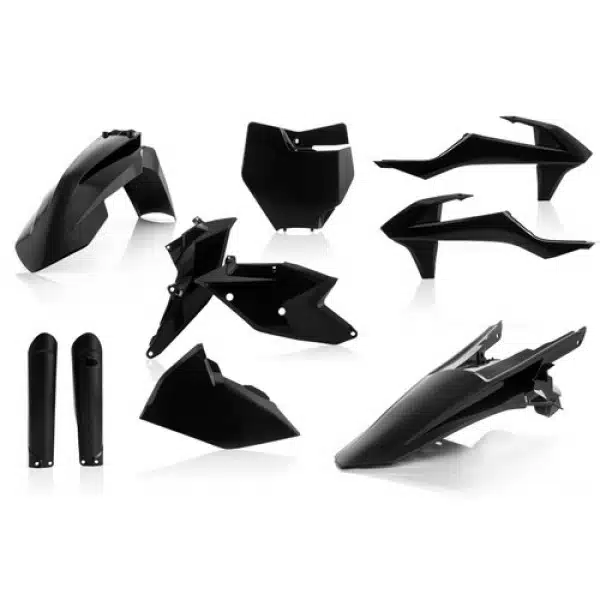 Acerbis plastic kit Zwart KTM SX 125/150 16-18 & SX 250 17-18 & SX-F 250/350/450 16-18