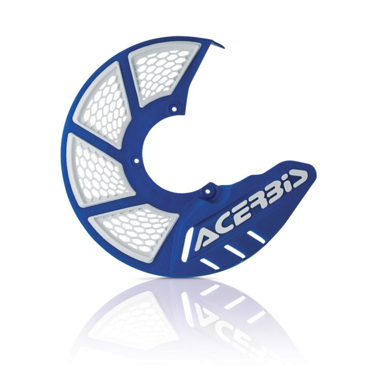 Acerbis X-brake 2 vented voor remschijf beschermer universeel Blauw / Wit