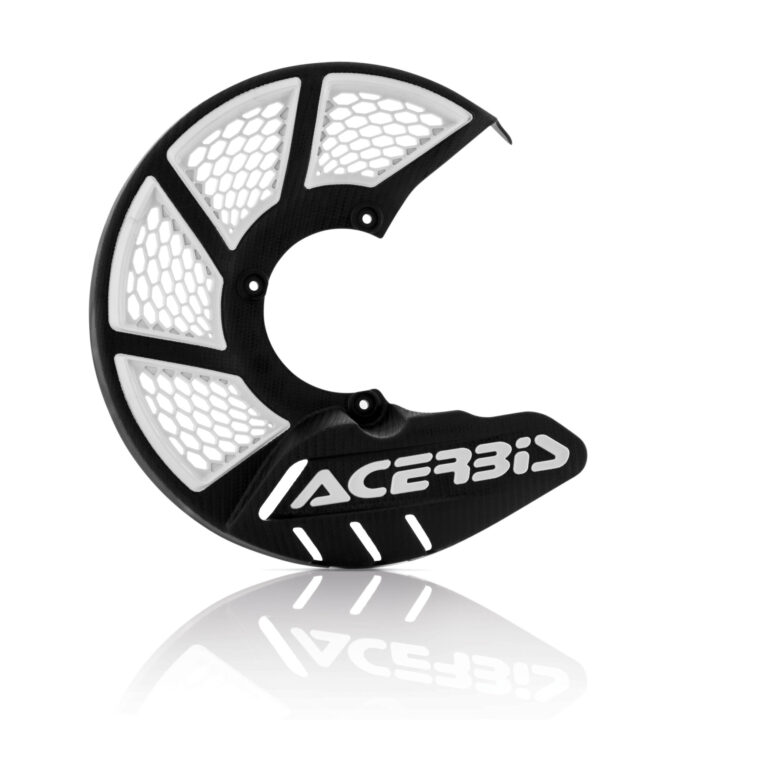 Acerbis X-brake 2 vented voor remschijf beschermer universeel Zwart / Wit