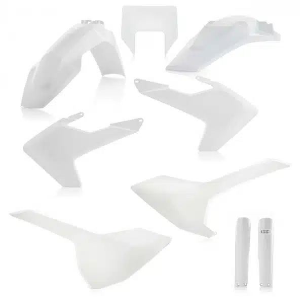Cycra full plastic kit Wit Husqvarna TE 250 17 & TE 250i 18-19 & FE 250/350/450/501 17-19