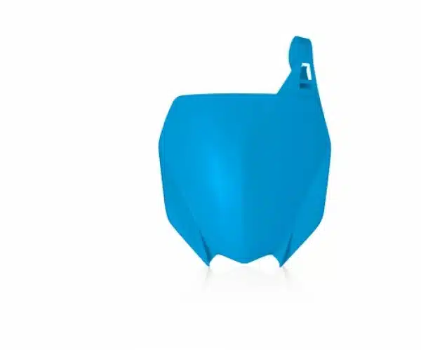 Acerbis Voornummerplaat Licht Blauw Yamaha YZ 125/250 2022- & YZ 250F 2019-2023 & YZ 450F 2018-2022