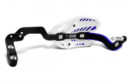 Cycra Dichte Handkappen Blauw / Wit Ultra Pro Bend CRM voor 28,6mm stuur