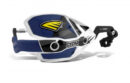 Cycra Dichte Handkappen Royal Blauw / Wit Ultra Pro Bend CRM voor 28,6mm stuur