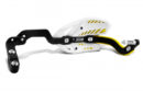 Cycra Dichte Handkappen Geel / Wit Ultra Pro Bend CRM voor 28,6mm stuur