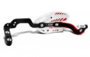 Cycra Dichte Handkappen Rood / Wit Ultra Pro Bend CRM voor 28,6mm stuur