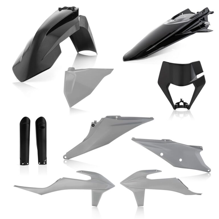 Cycra plastic kit Zwart / Grijs met koplamp plastic KTM EXC/EXC-F 250/300/350/450/500 2020-2023