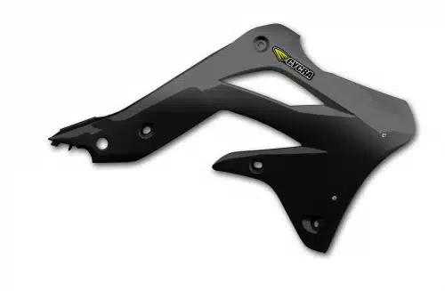 Cycra Powerflow Radiator Kappen Zwart Kawasaki KX 450F 2012-2015