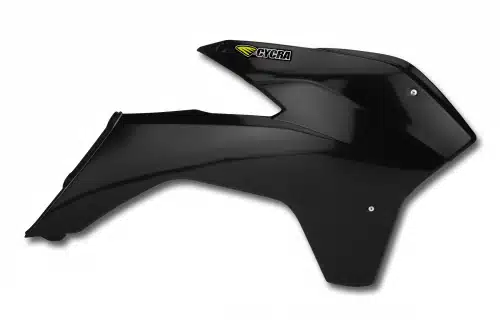 Cycra Powerflow Radiator Kappen Zwart KTM EXC 125/200/250/300/350/450/500 2014-2016 & SX/SX-F 125/150/250/350/450 2013-2015