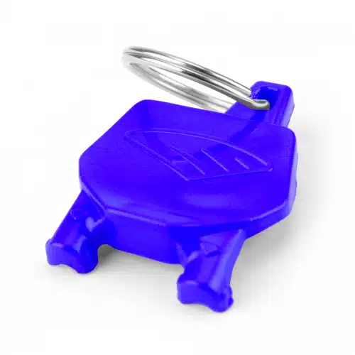 Cycra voornummerplaat sleutelhanger Blauw