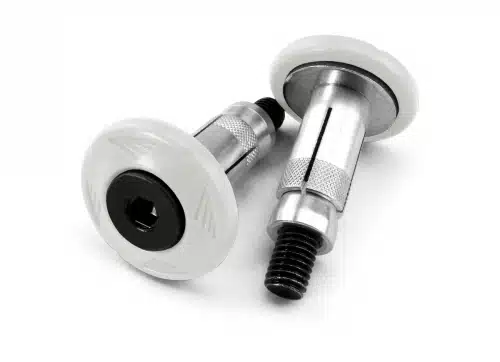 Cycra stuur eindpluggen Wit ( handlebar end cap )