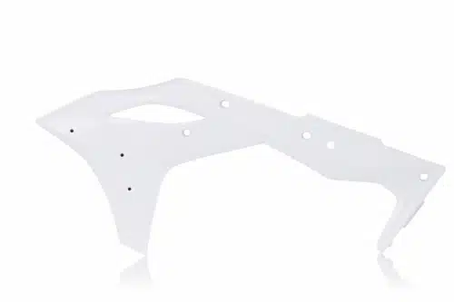 Cycra Powerflow Radiator Kappen Wit Kawasaki KX 250F 2017-2020