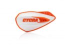 Cycra Cyclone Open handkappen Wit / Oranje ( met bevestiging set )