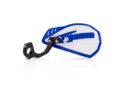 Cycra Cyclone Open handkappen Wit / Blauw ( met bevestiging set )