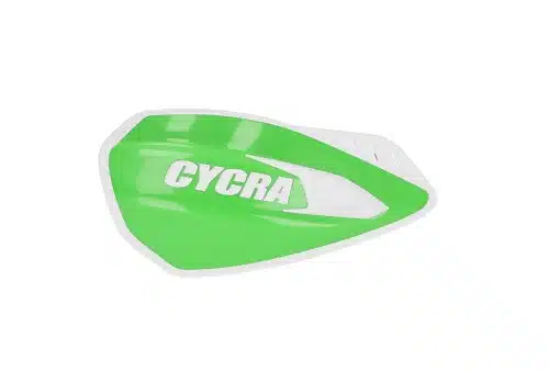 Cycra Cyclone Open handkappen Groen / Wit ( met bevestiging set )