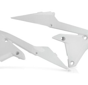 Cycra radiator kappen Wit Yamaha WR 250F 2015-2019 & WR 450F 2016-2018 & YZ 250F 2014-2018 & YZ 450F 2014-2017
