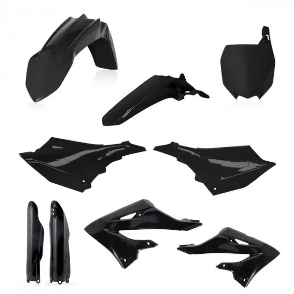 Acerbis plastic kit Zwart Yamaha YZ 125/250 2022-