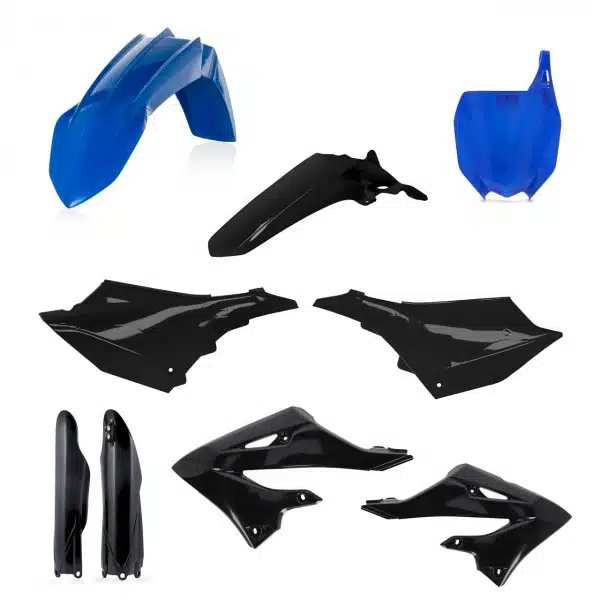 Acerbis plastic kit Zwart / Blauw Yamaha YZ 125/250 2022-