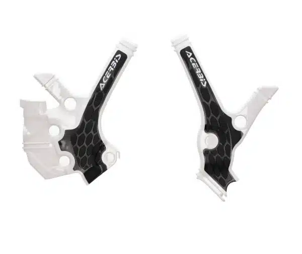 Acerbis X-Grip frame beschermers Wit / Zwart Yamaha YZ 85 2022-
