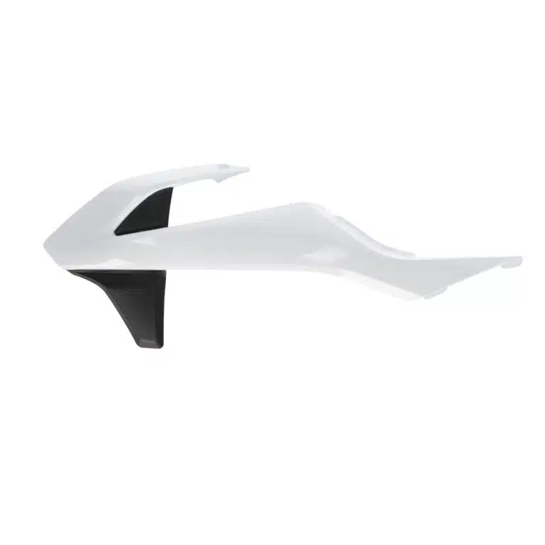 Acerbis Radiator Kappen Wit / Zwart KTM SX 50 2016- & SX-E 3 2023- & SX-E 5 2020- & Gas Gas MC 50 2021- & MC-E 5 2021-