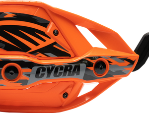 Cycra Dichte Handkappen Oranje Ultra Pro Bend CRM voor 28,6mm stuur