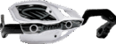 Cycra Dichte Handkappen Wit Ultra Pro Bend CRM voor 28,6mm stuur
