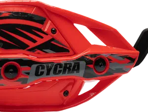 Cycra Dichte Handkappen Rood Ultra Pro Bend CRM voor 28,6mm stuur