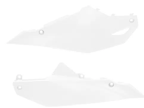 Cycra Zijnummerborden Wit Kawasaki KX 250 2025 & KX 450 2024