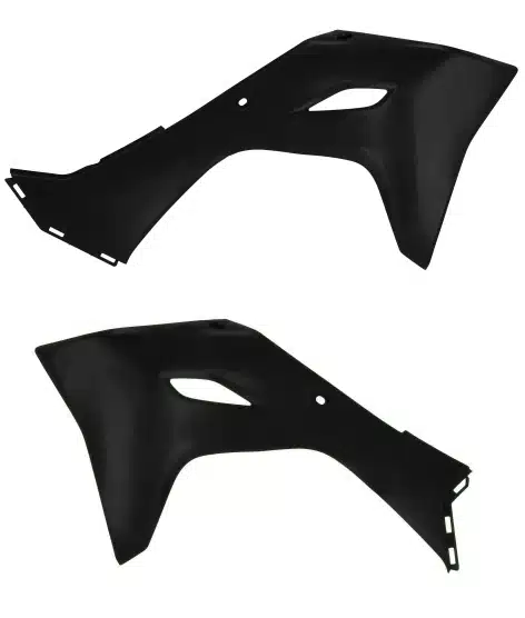 Cycra Radiator Kappen Zwart Kawasaki KX 250 2025 & KX 450 2024