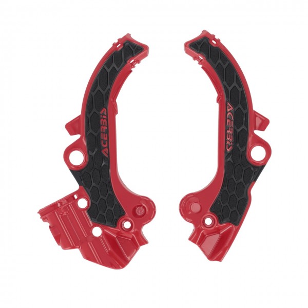 Acerbis X-Grip frame beschermers Rood / Zwart KTM SX 65 2024- & Husqvarna TC 65 2024- & Gas Gas MC 65 2024-