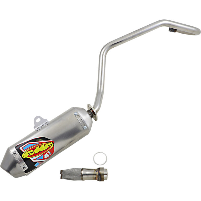 FMF Uitlaatsysteem Factory 4.1, aluminium demper ,eindkap RVS Kawasaki KLX 110 02-