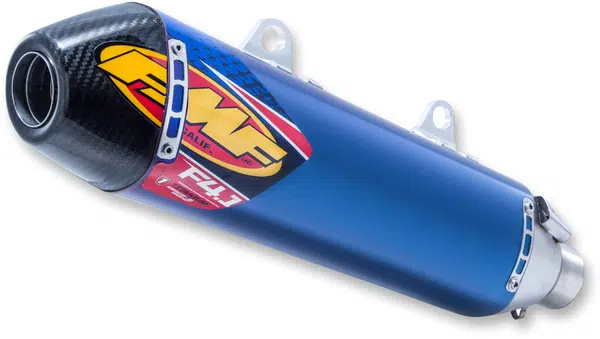 FMF Muffler Factory 4.1 RCT Slip-on Titanium blauwe demper KTM SX-F 250/350/450 2016-2018 & EXC-F 250/350/450/500 2017-2019