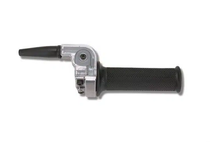 Domino Trial/Vintage/Scooter Gashendel Zwart met handvaten ( 1127 zwart )