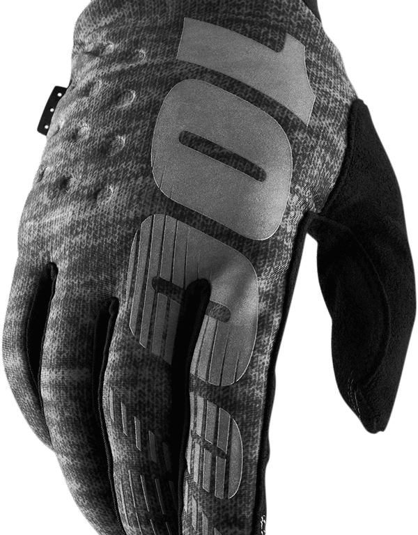 100% Maat XL koud weer handschoenen Brisker Heather Grijs
