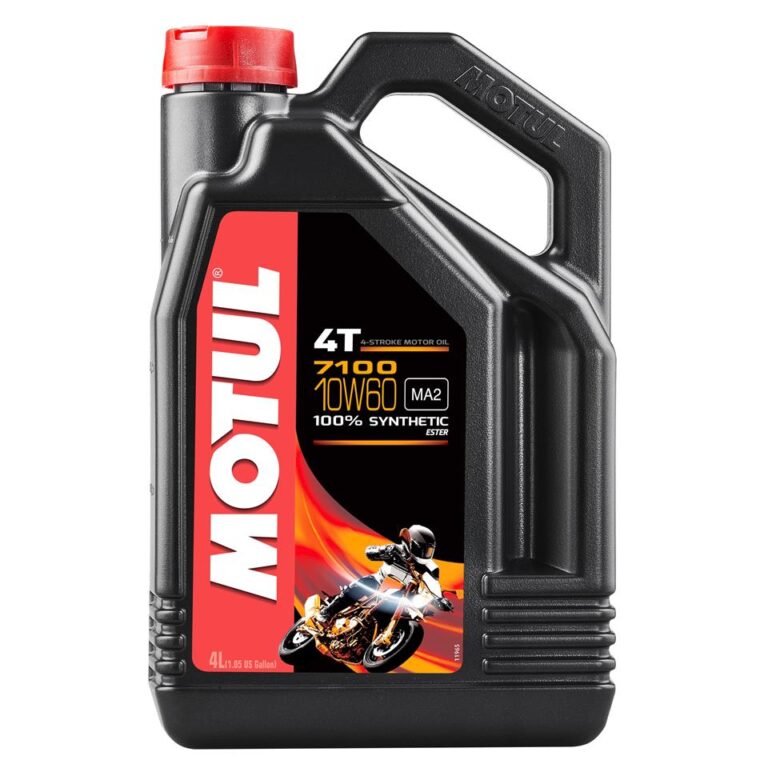 Motul 7100 motorolie 4t 10w60 100% synthetisch 4 liter