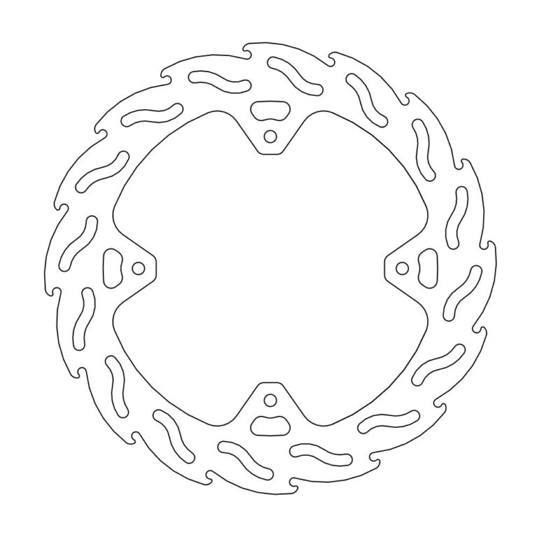 Moto Master Flame achter remschijf ( 240mm ) Honda