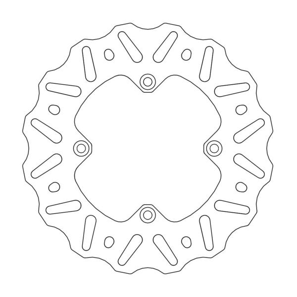 Moto Master Nitro achter remschijf ( 190mm ) YZ 65 2018- / YZ 80 94-01 / YZ 85 02-