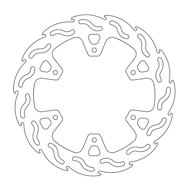 Moto Master Flame achter remschijf ( 240mm )Yamaha YZ 125/250 98-01 & YZ 250F 01 & YZ 400F 99 & YZ 426F 00-01 & WR 250F 01 & WR 400F 99-00 & WR 426F 01