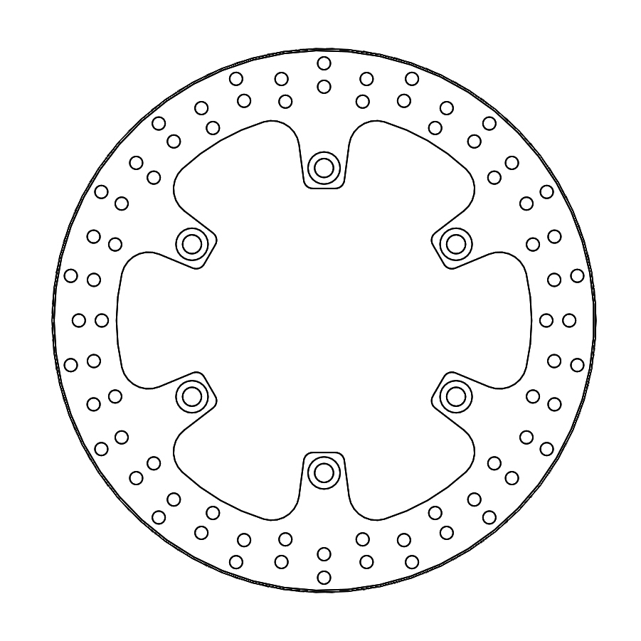Moto Master Halo voor remschijf ( 296mm ) 110543