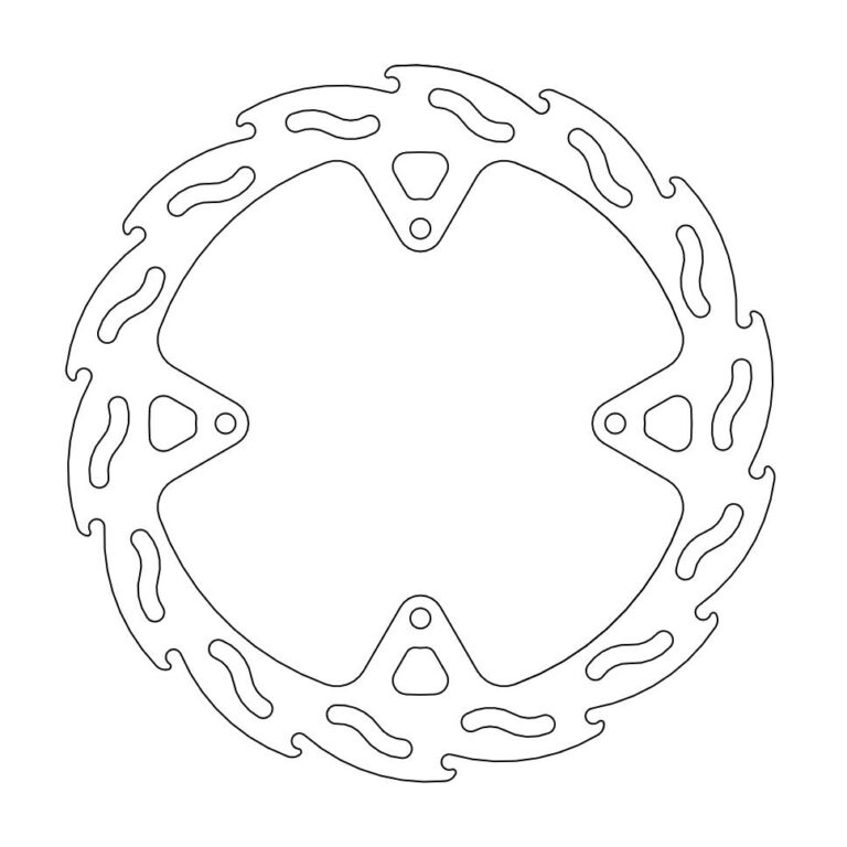 Moto Master Flame achter remschijf 230mm KTM Freeride