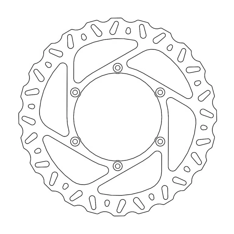 Mino Nitro voor remschijf ( 270mm ) Yamaha YZ 250F 2016- & YZ 450F 2016- & YZ 125/250 2017- & Fantic XX/F 2022-