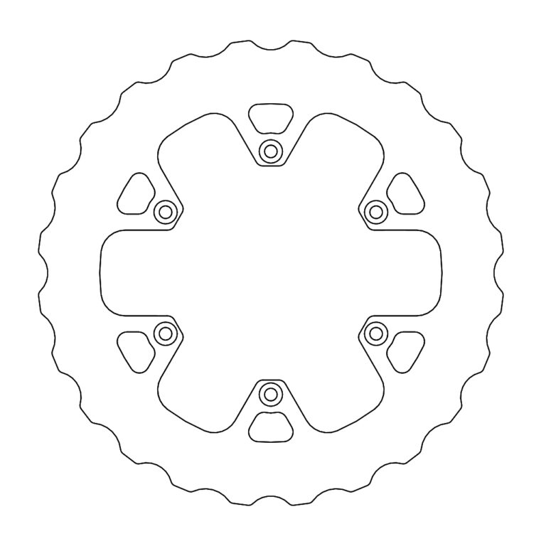 Moto Master Nitro Mud ( 240mm ) achter remschijf Beta