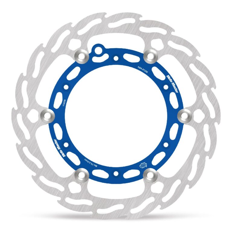 Moto Master zwevende voor remschijf 260mm met blauwe aluminium binnenring KTM 1989- & Husqvarna 2014-& Husaberg 2000-2014 & Gas Gas 2021