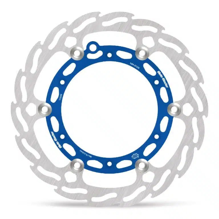 Moto Master zwevende voor remschijf 260mm met blauwe aluminium binnenring KTM 1989- & Husqvarna 2014-& Husaberg 2000-2014 & Gas Gas 2021