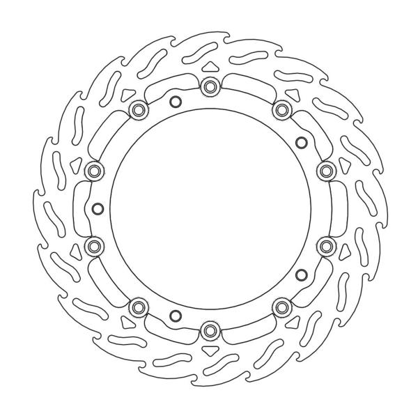 Moto Master Zwevende voor remschijf 320mm 113081