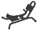 Hyper inrijdbare motorstandaard / wielklem / inrijklem voor 16-21 inch wielen