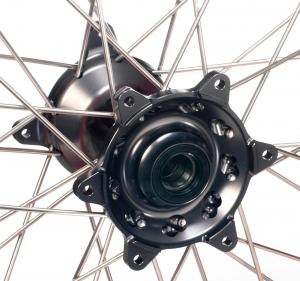 Excel voorwiel compleet zwarte velg + Haan Wheels titanium naaf 21-1.60 KTM SX/SX-F 03-14
